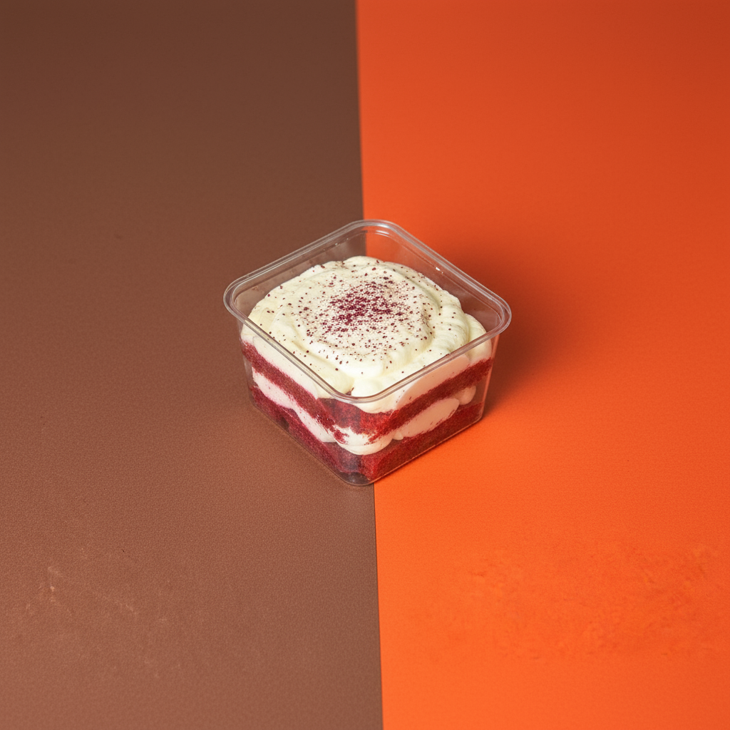 Tiramisú de bissap pequeño