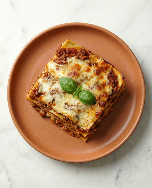 Lasaña de Carne Halal