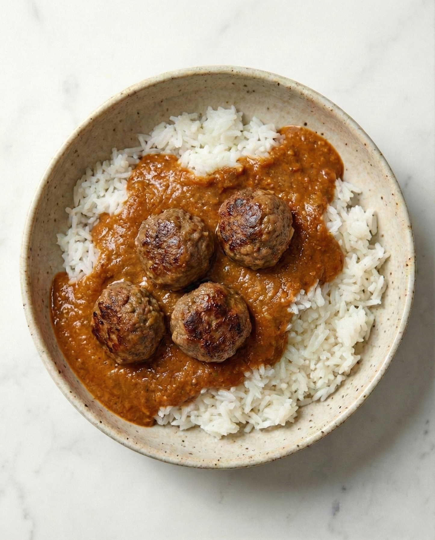 Mafé con Albóndigas (Pollo o Ternera)